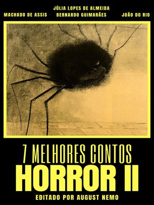 cover image of 7 melhores contos--Horror II